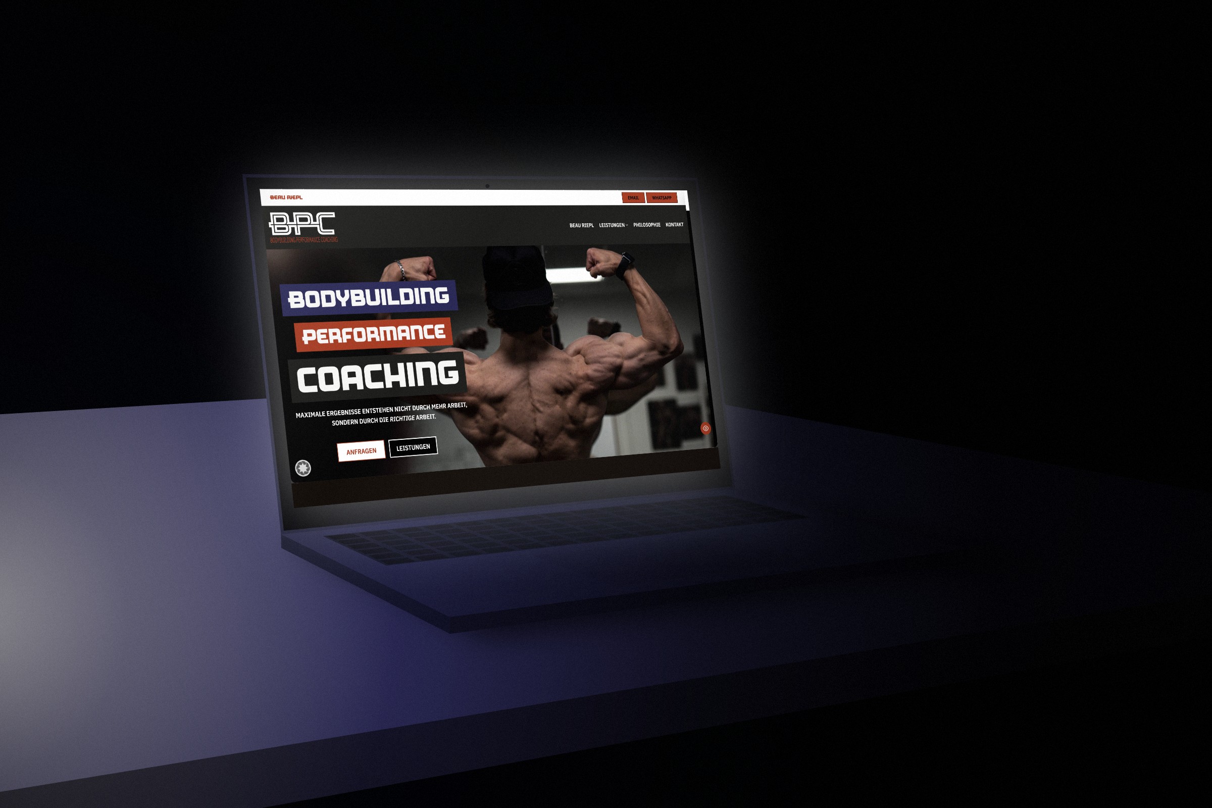 Website Desktop – BPC