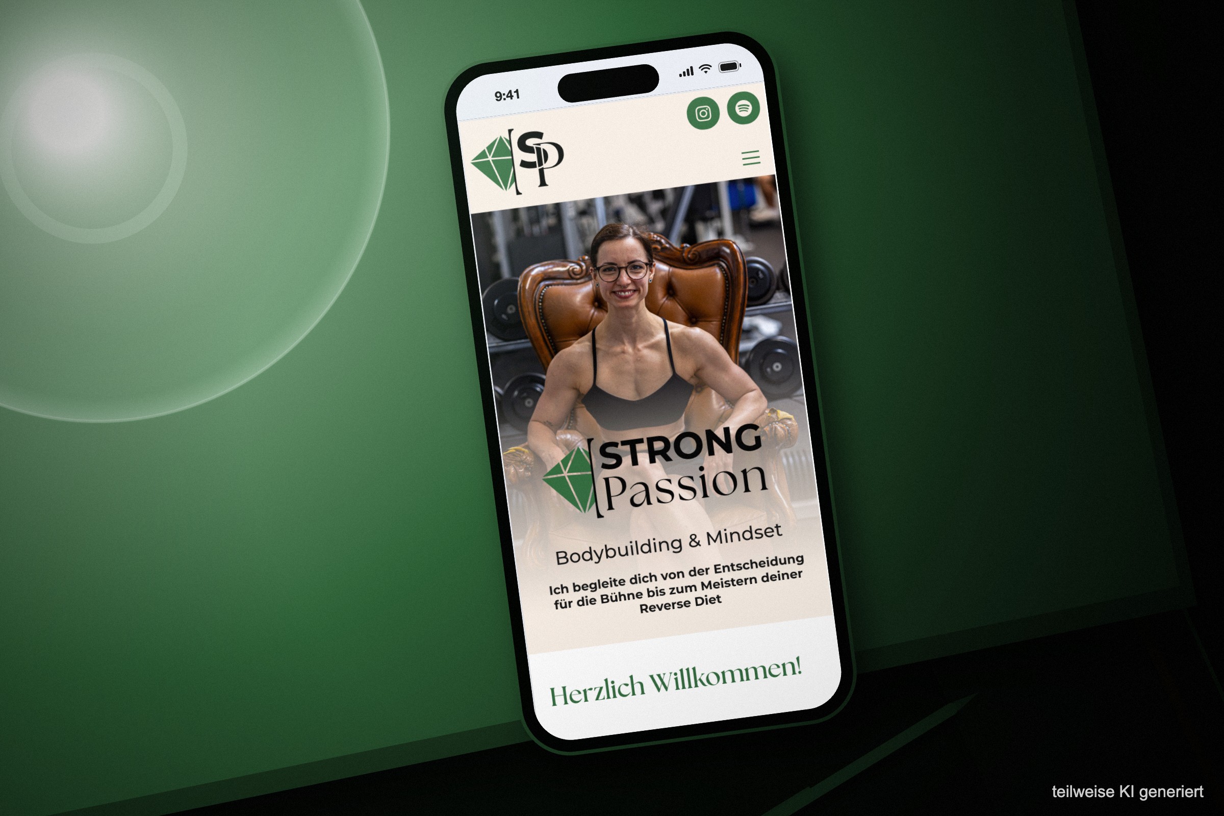 Website Mobil – Strong Passion